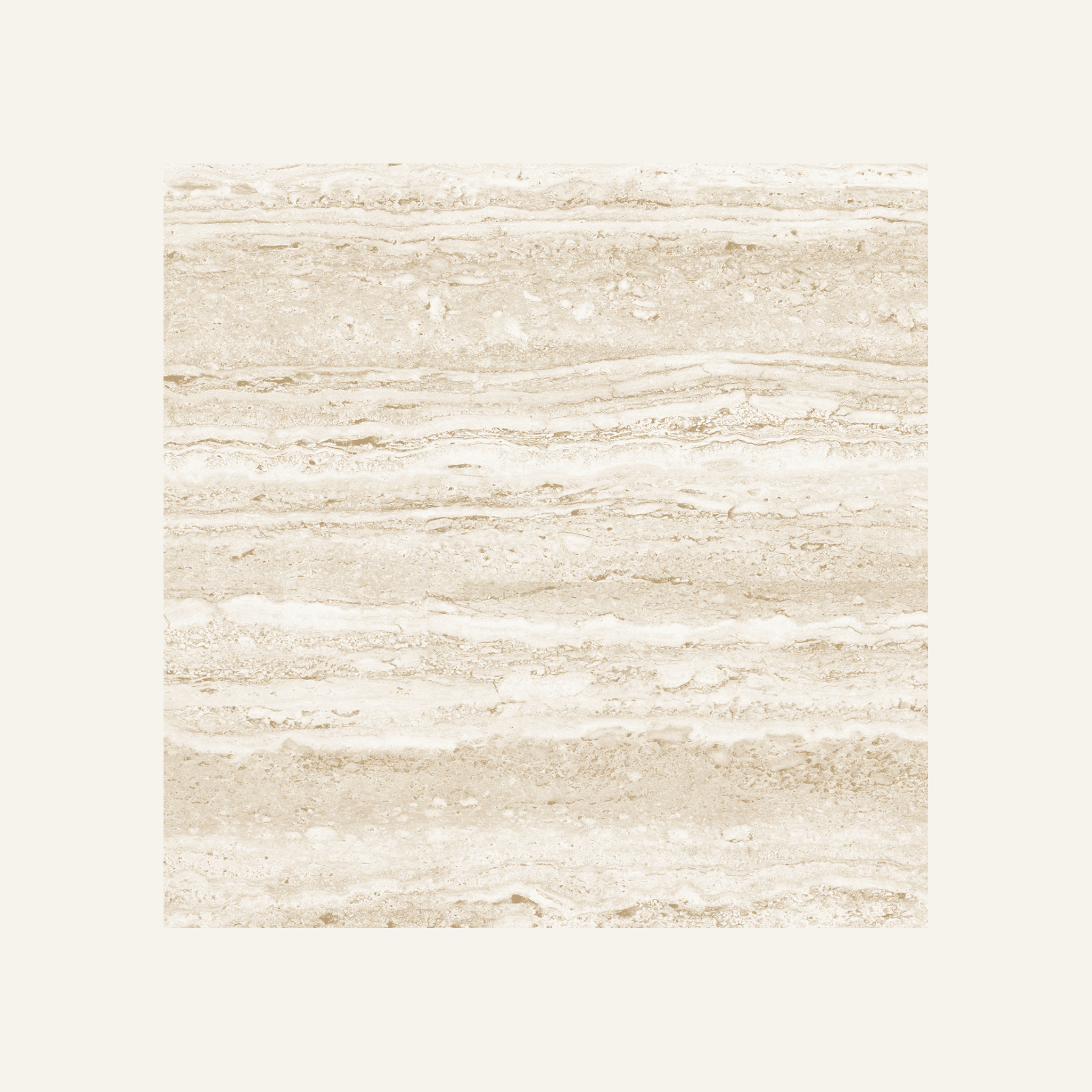 Rounded Coffee Table - Vein Cut Travertine gallery detail image