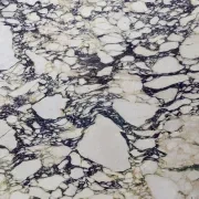 Fluted Oval Dining Table - Viola Calacatta Marble gallery detail image
