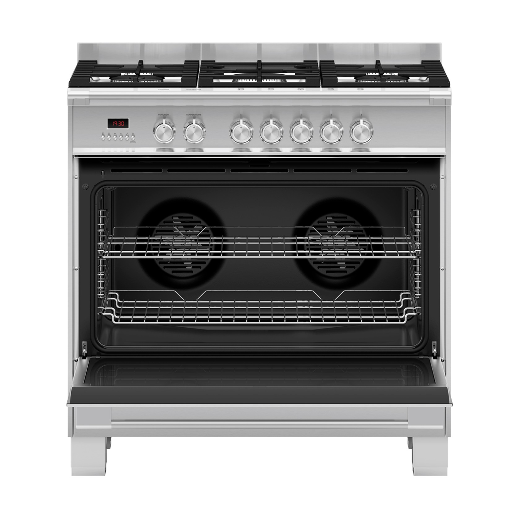 Freestanding Cooker, Dual Fuel, 90cm, 5 Burners gallery detail image