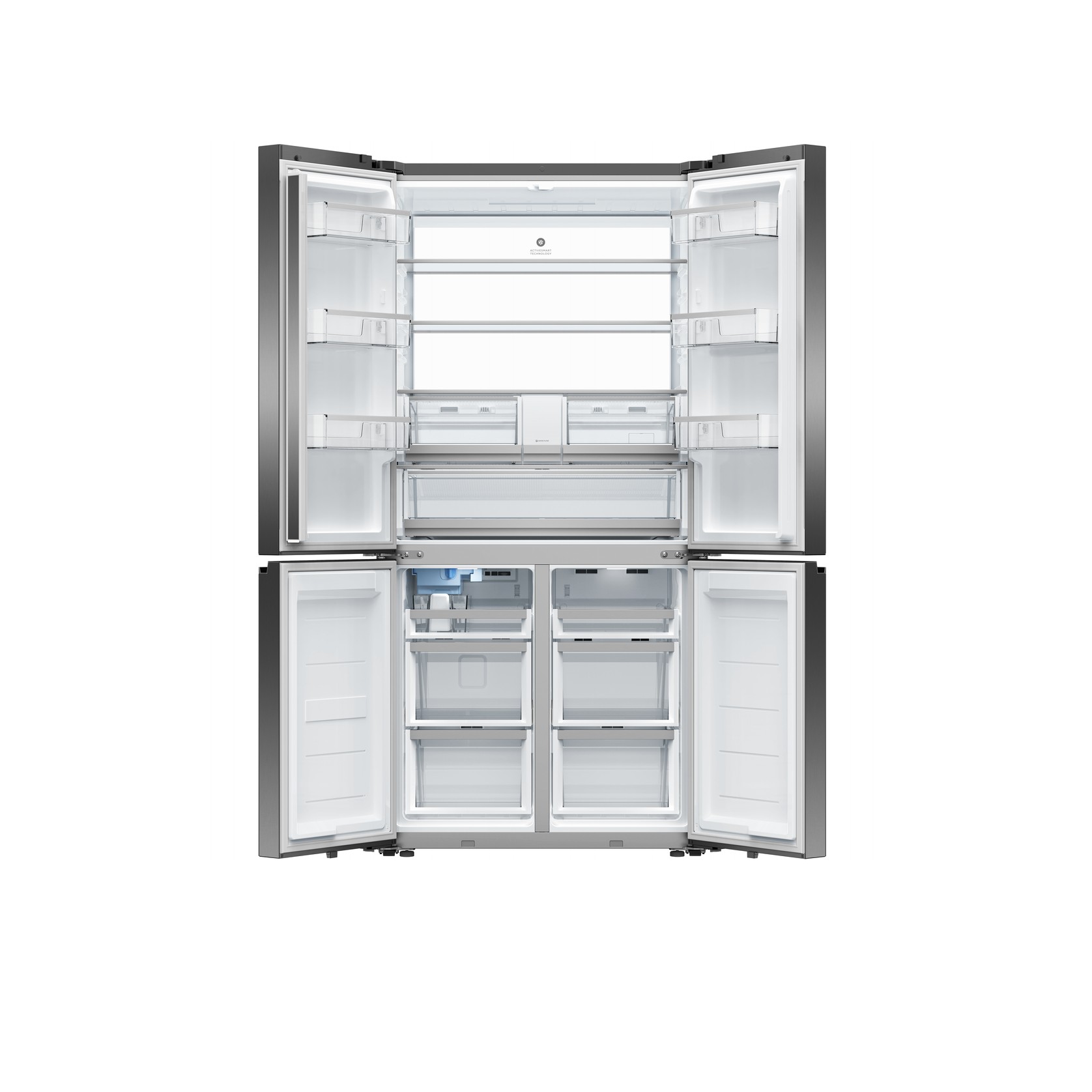 Freestanding Quad Door Refrigerator Freezer, 90.5cm, 69 gallery detail image