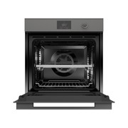 Oven, 60cm, 16 Function, Self-cleaning, Grey Glass gallery detail image