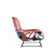 Freifrau | Leya Lounge Chair | Wire Frame | Riga Tamaris + Dedar Margaritas gallery detail image