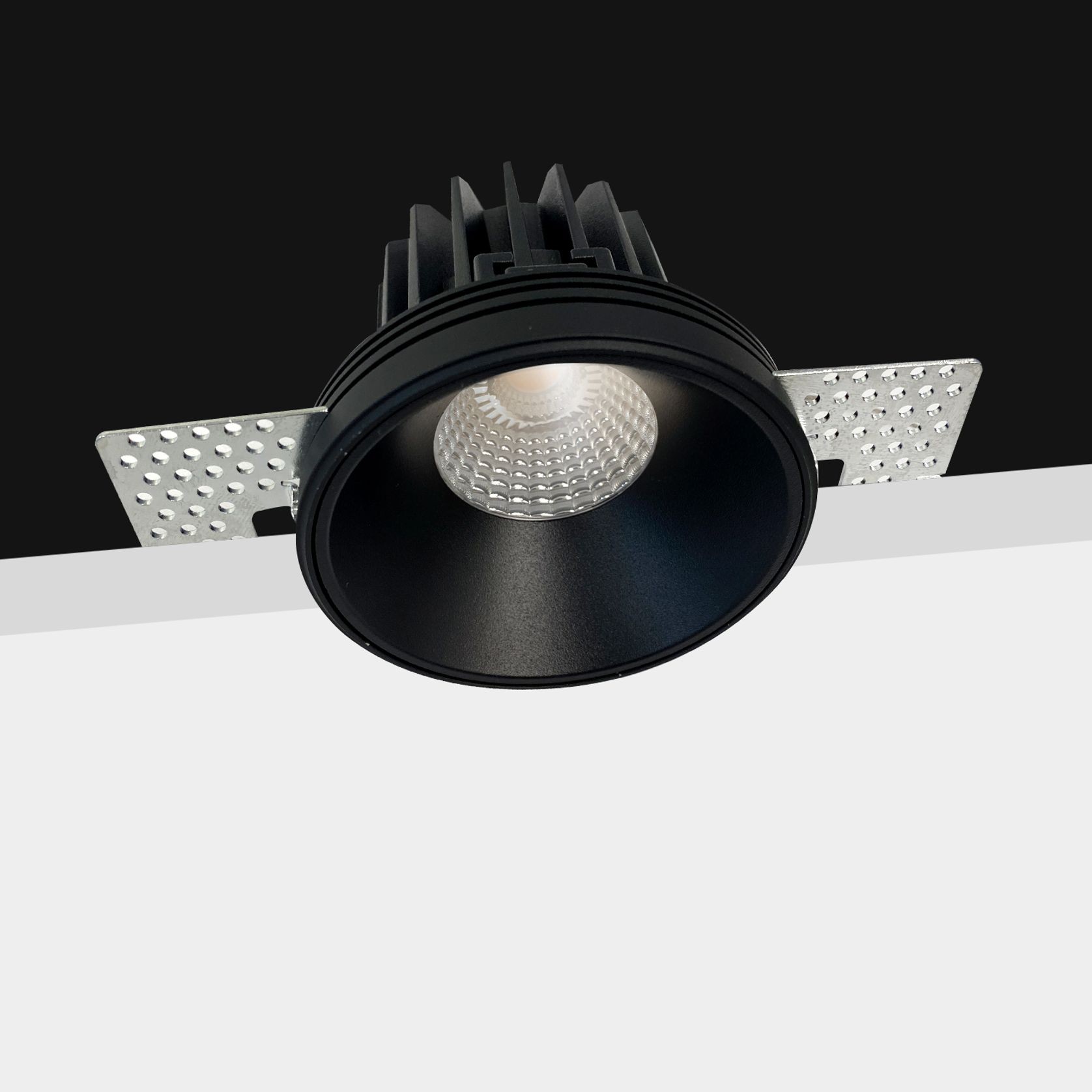 Fuoco Round Trimless Fixed Light gallery detail image