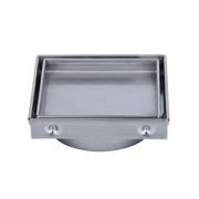 100mm Stainless Steel Tile Insert Point Drain gallery detail image
