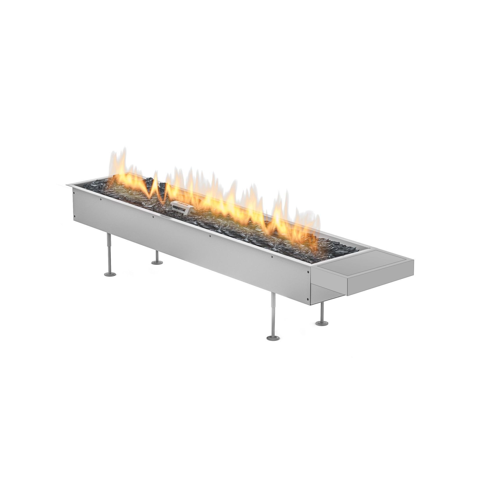 Planika Galio Insert Manual Rectangle Gas Pit Fire gallery detail image
