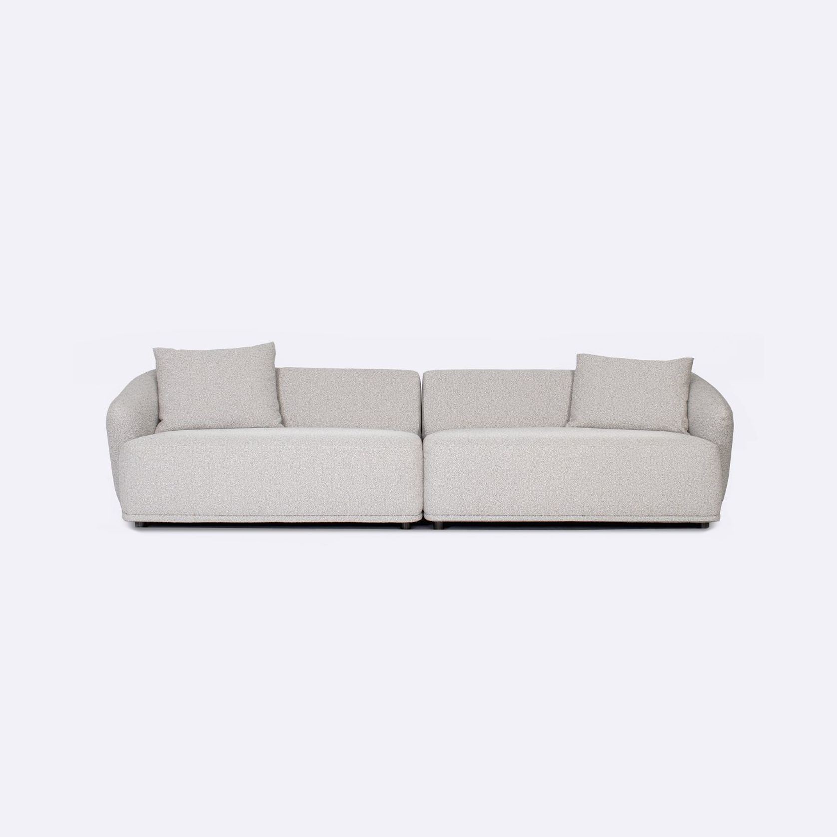 Gemma 2 Piece Sofa | Stone gallery detail image