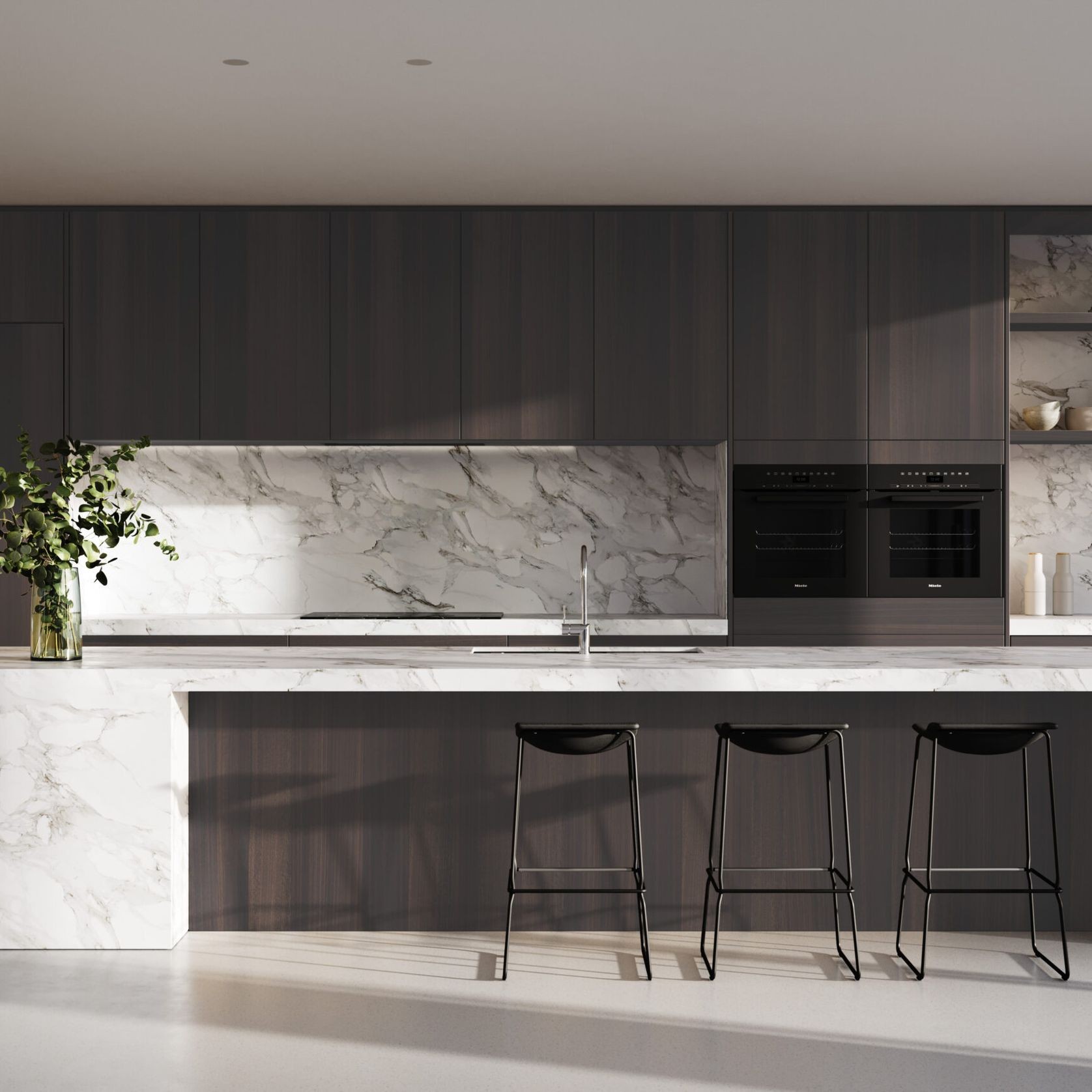 Smoked Figured Black Gum | Stained | Lignapal Panels gallery detail image