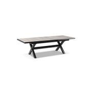 Portland Large Extension Outdoor Dining Table |Charcoal gallery detail image
