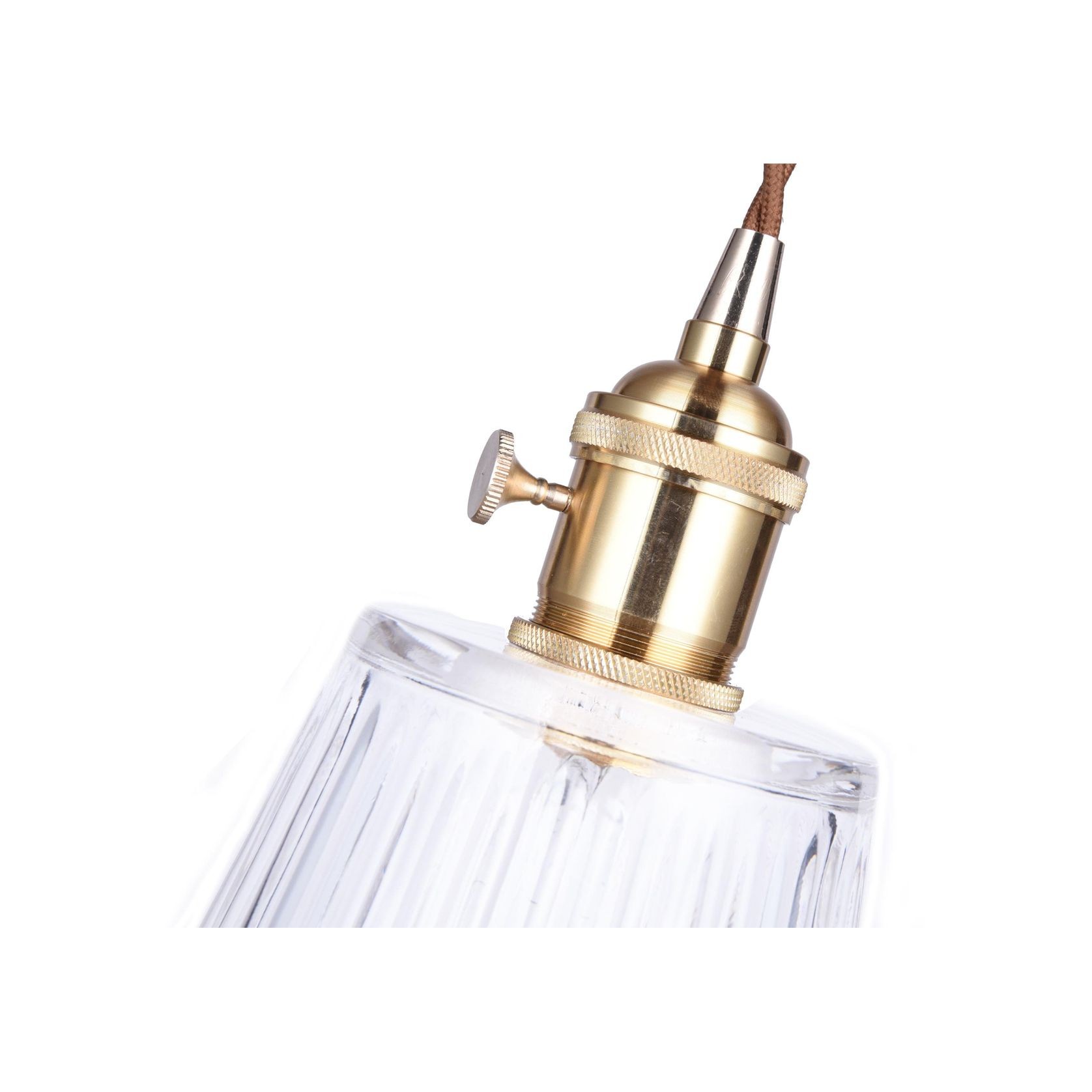 Vintage Glass Pendant Light - Carrie gallery detail image