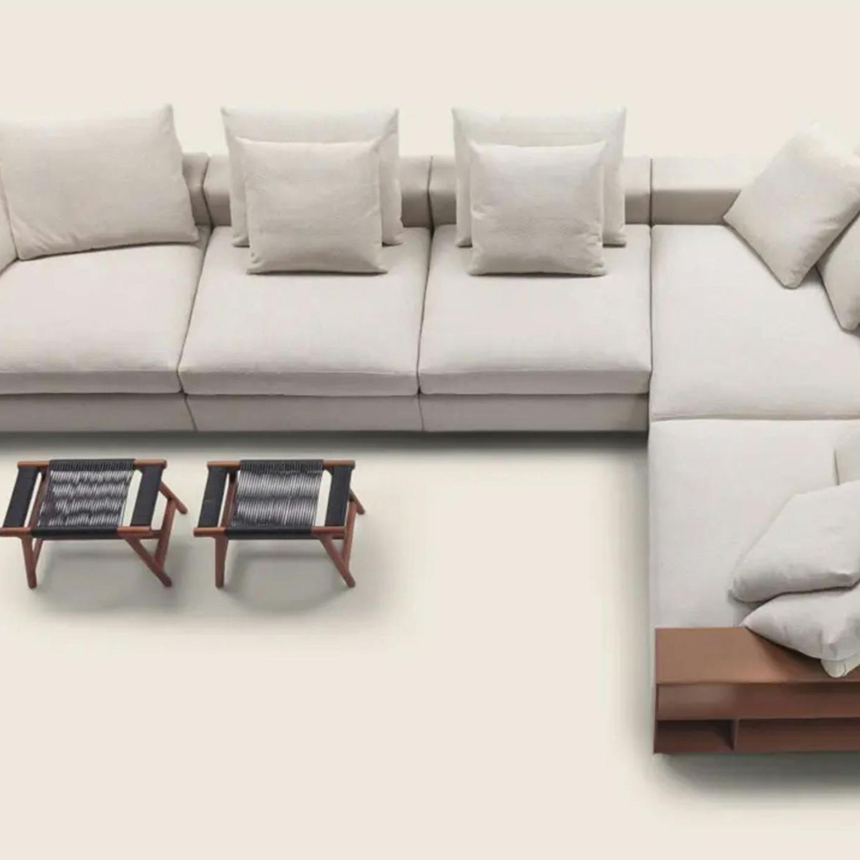 Groundpiece Modular Sofa By Flexform gallery detail image