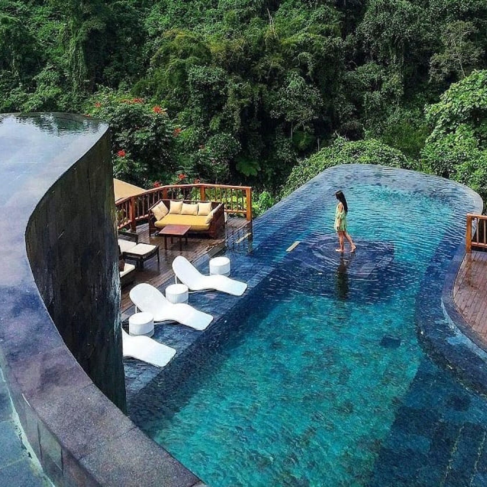 Green Sukabumi Bali Stone Pool Mosaics gallery detail image
