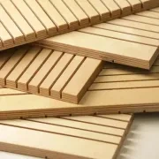 Grooved Birch Sound Dampening Panels 15x2500x600 mm gallery detail image