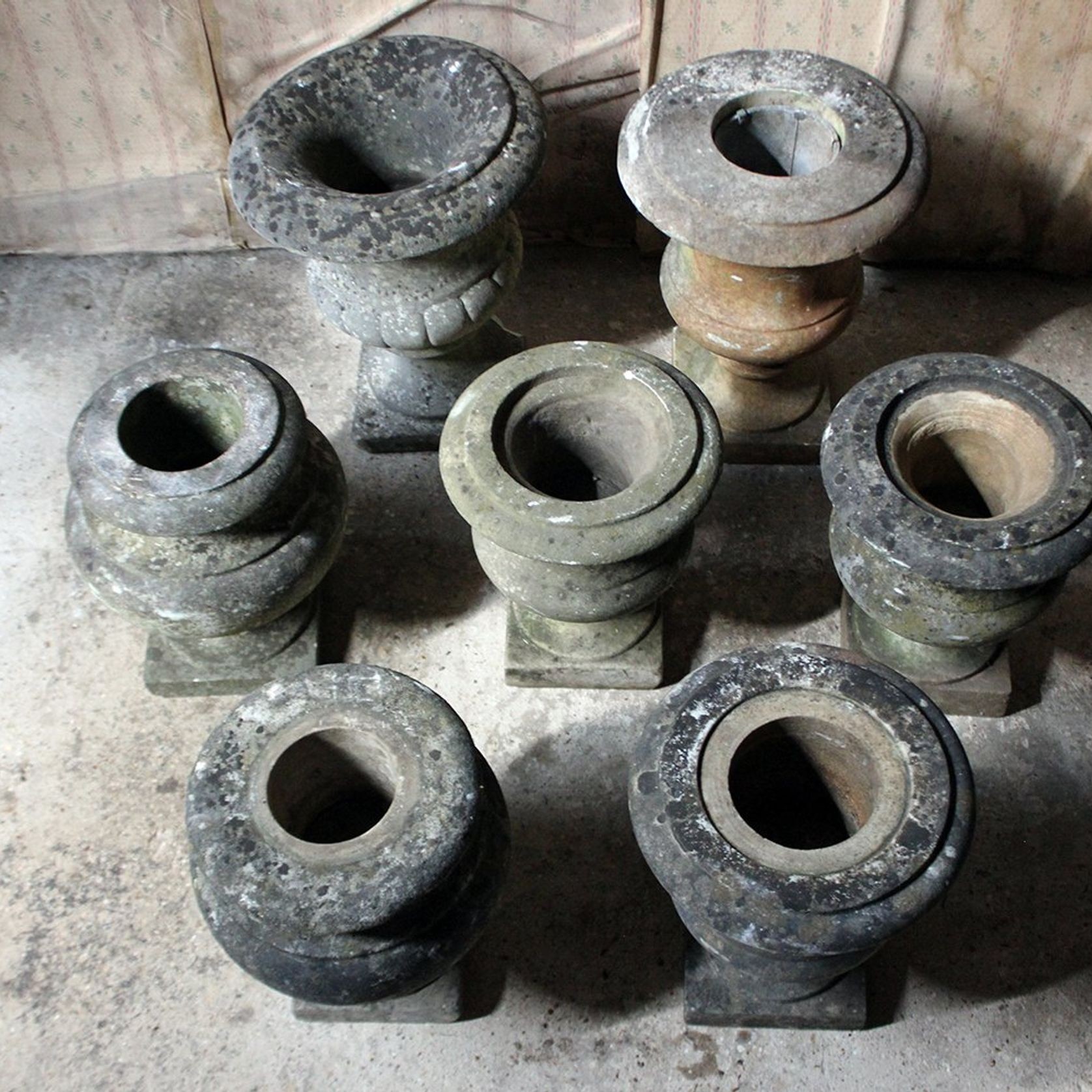 A Group of Classic Marble Urns C.1900 - 1910 gallery detail image