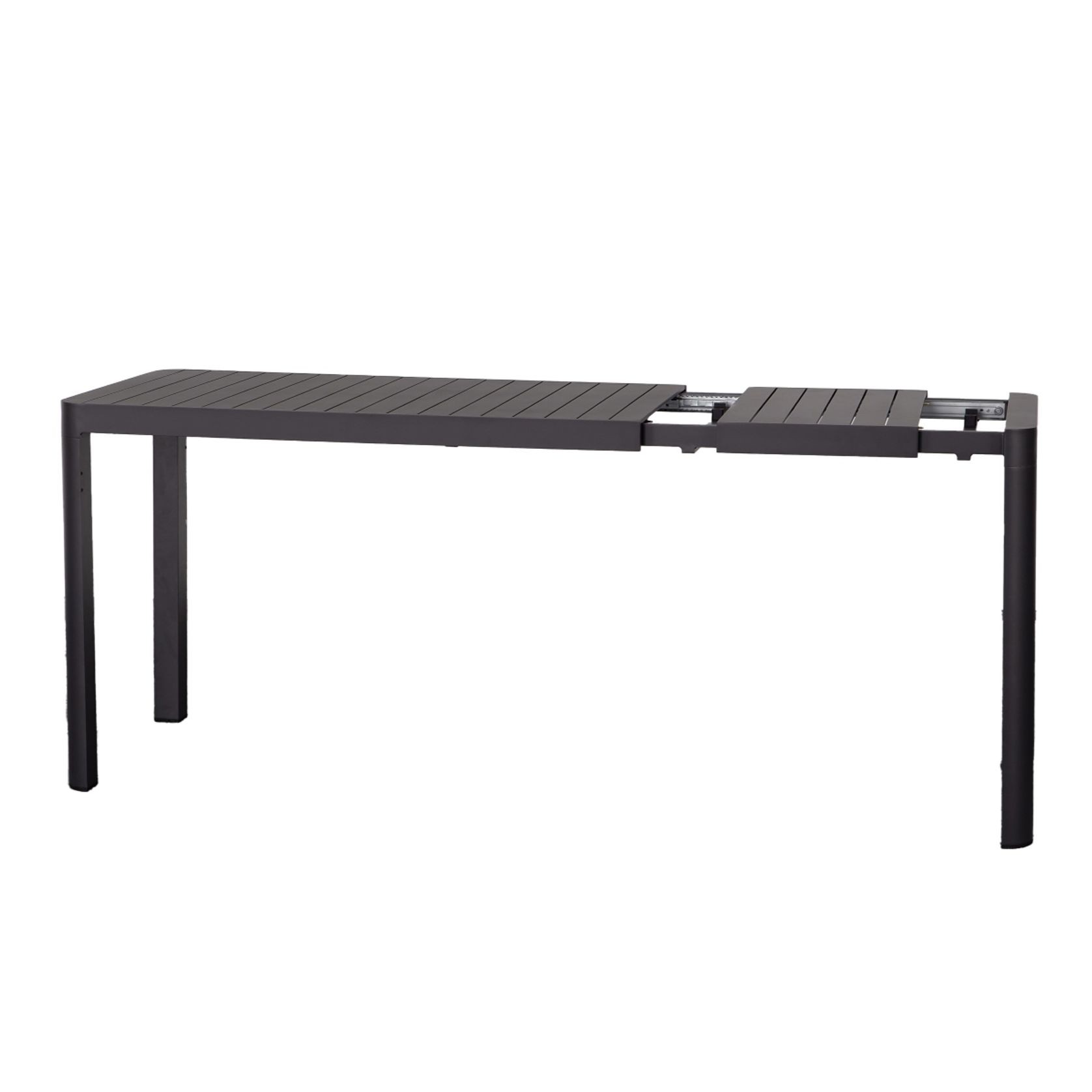 Azura Extension Outdoor Bar Table 150|195cm | Gunmetal gallery detail image