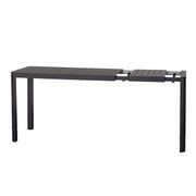 Azura Extension Outdoor Bar Table 150|195cm | Gunmetal gallery detail image
