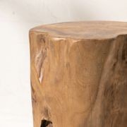 Hadi Natural Tree Stump Stool gallery detail image
