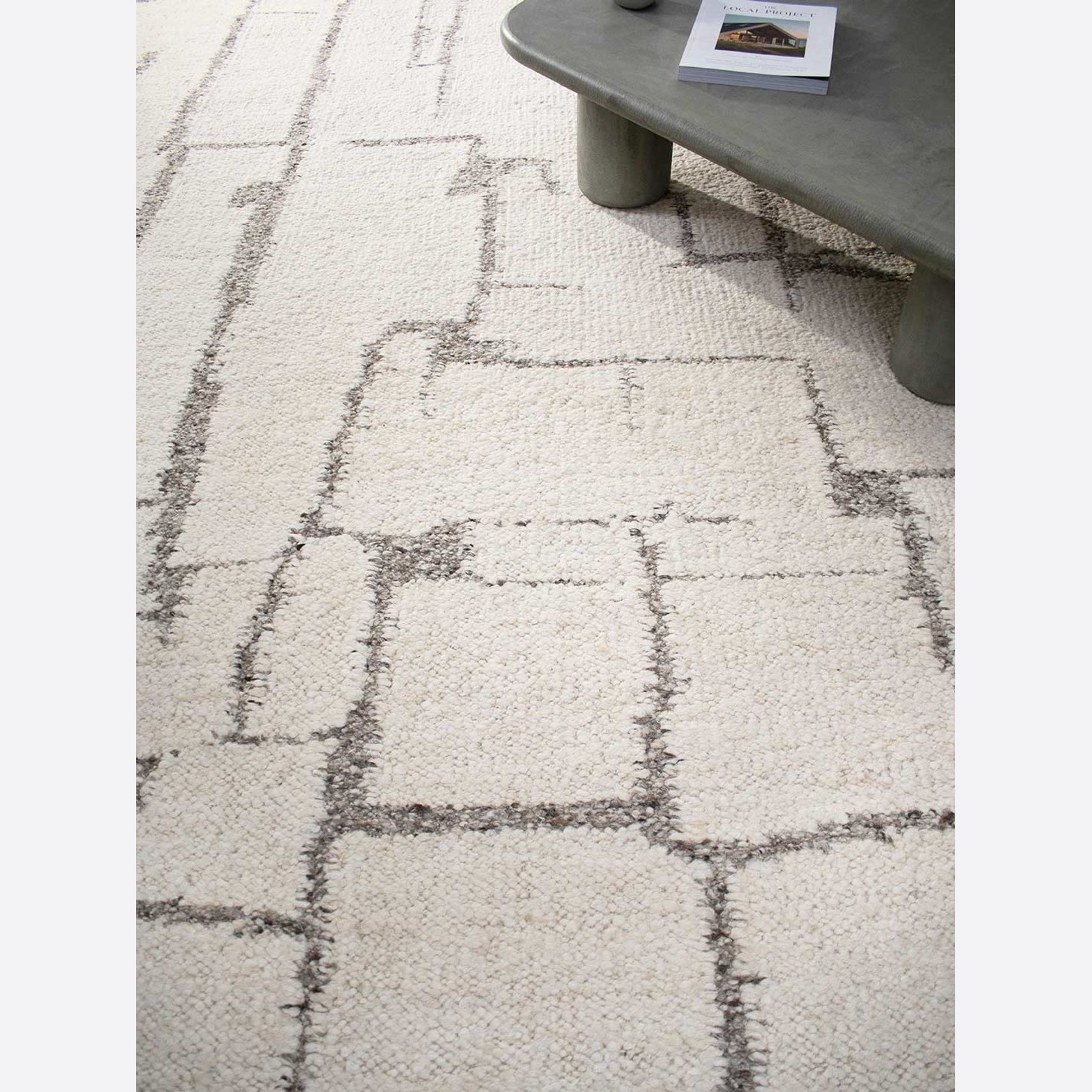 Heras Rug | Ivory/Taupe gallery detail image