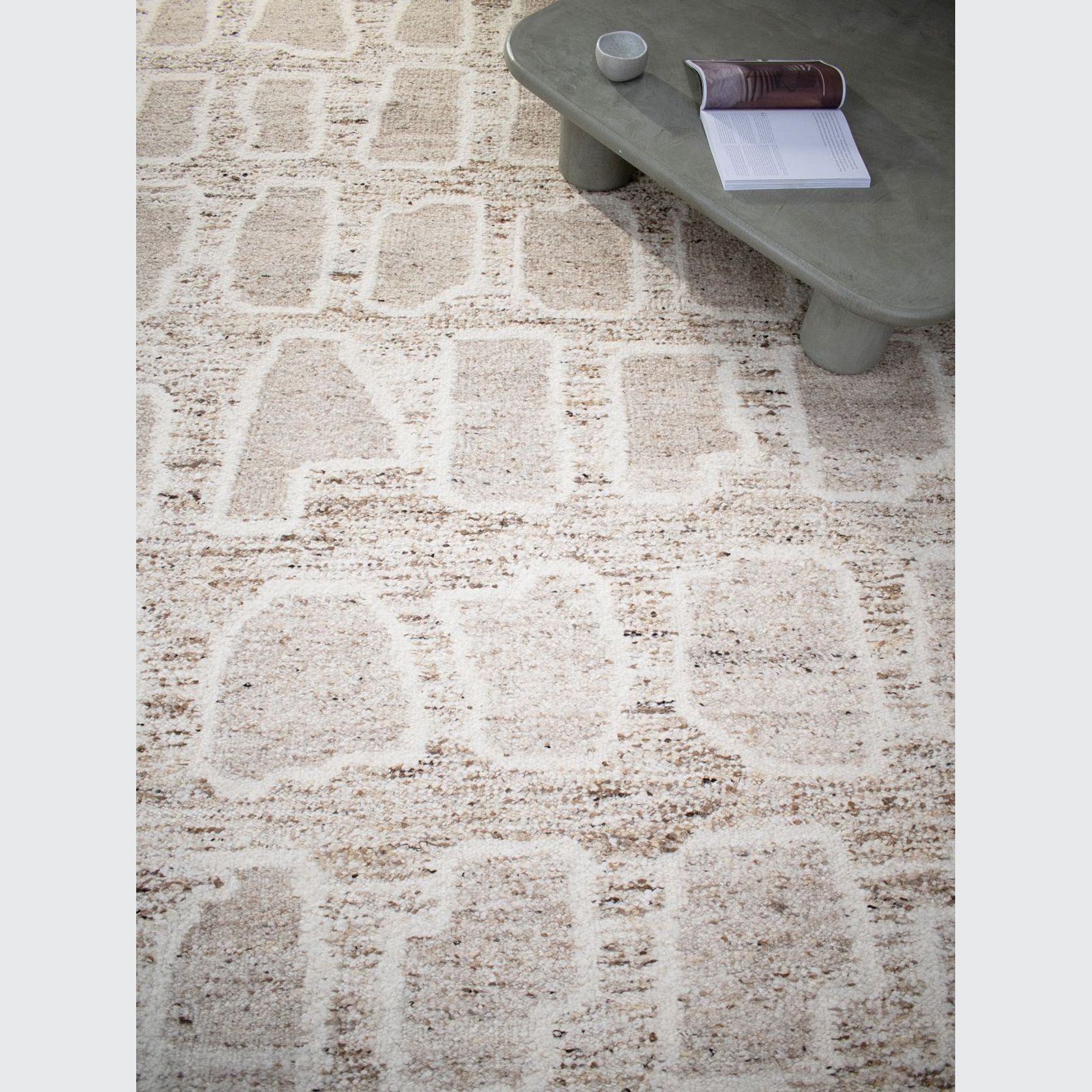 Heras Rug | Sand gallery detail image