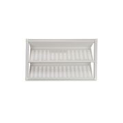 Pull Out Shoe Rack - for a 900mm Cabinet - White Colour gallery detail image