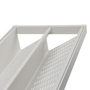 Pull Out Shoe Rack - for a 900mm Cabinet - White Colour gallery detail image