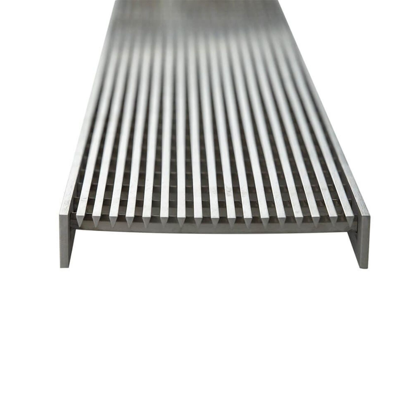 Outdoor Low Profile Linear Grate - Wedge Wire - 120mm - Custom Length and Outlet gallery detail image