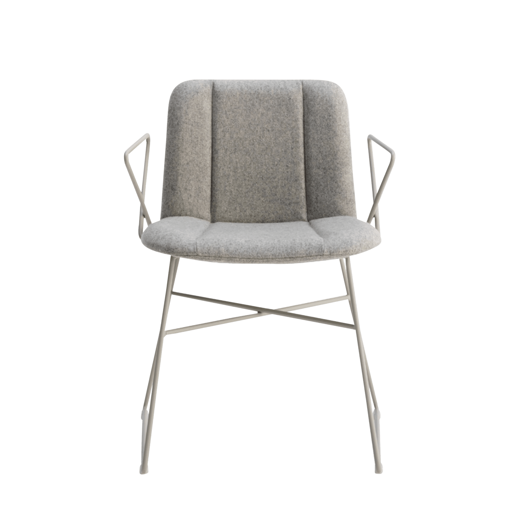 Hippy Chair with Arms - Sled Base gallery detail image