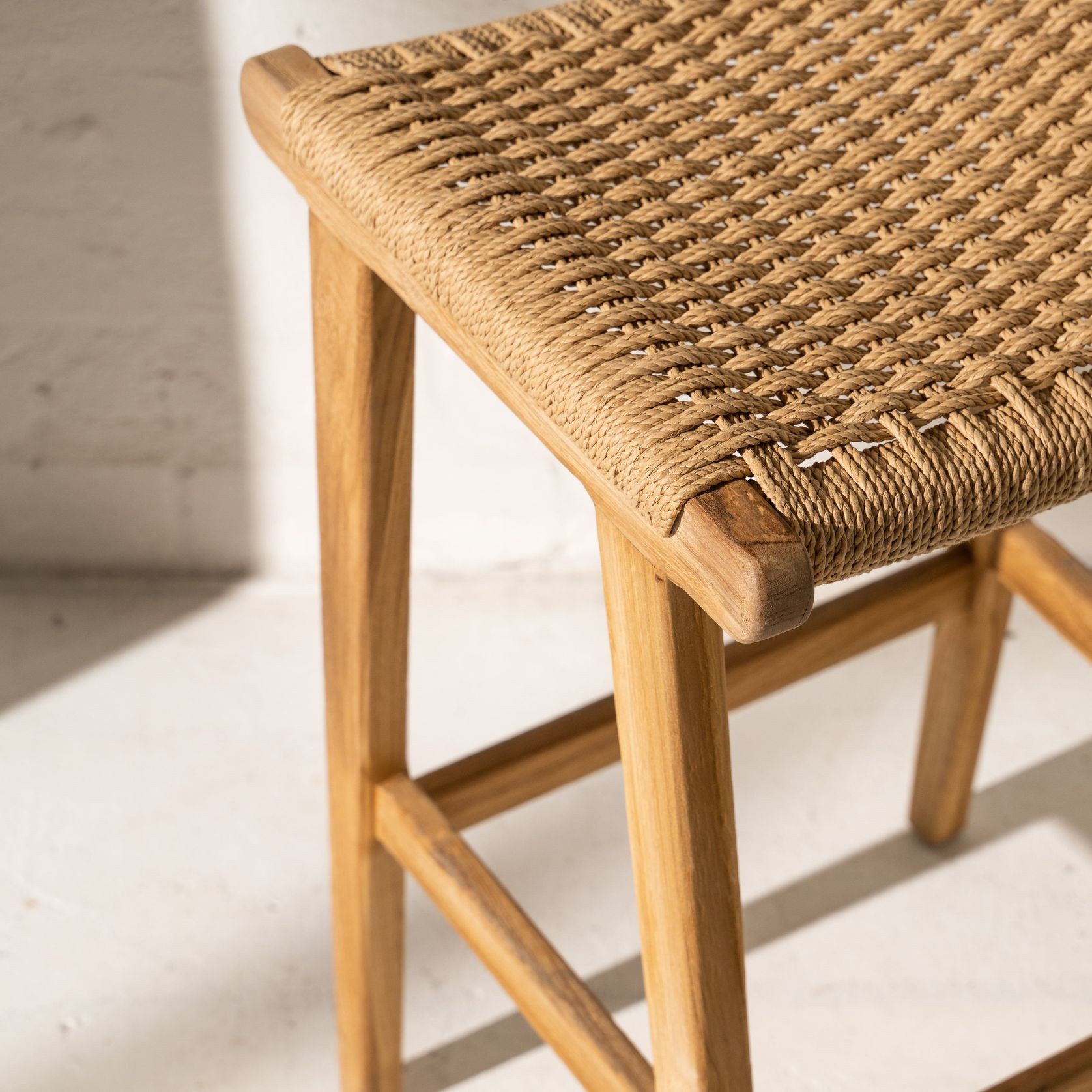 Ida Woven Barstool gallery detail image