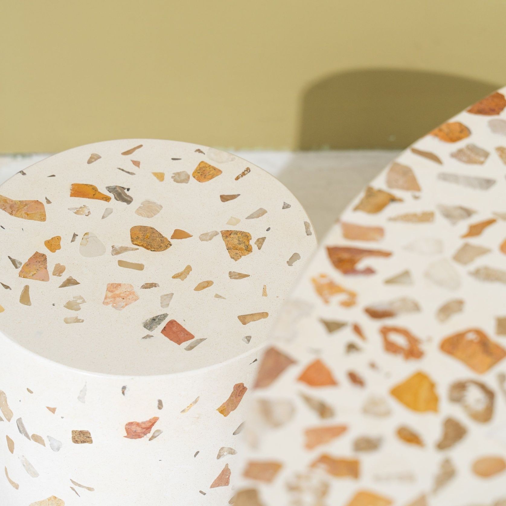 Illia Terrazzo Stool gallery detail image