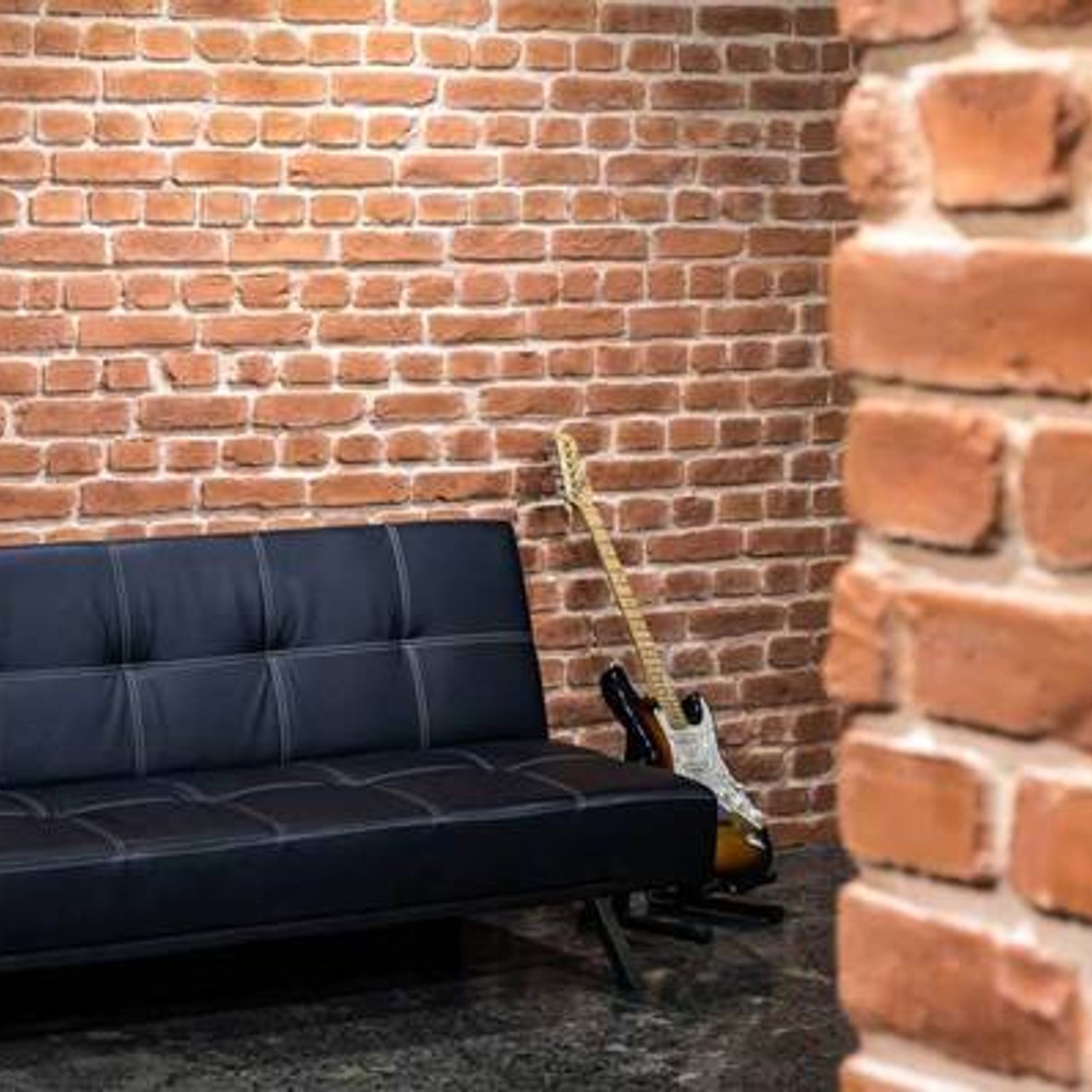 Loft Brick Wall Panels by Muros | Red Brickwork Facade gallery detail image