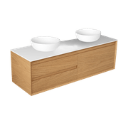 Edge Largo 1500 3 Drawer Wall Hung Vanity - 6 Colours gallery detail image