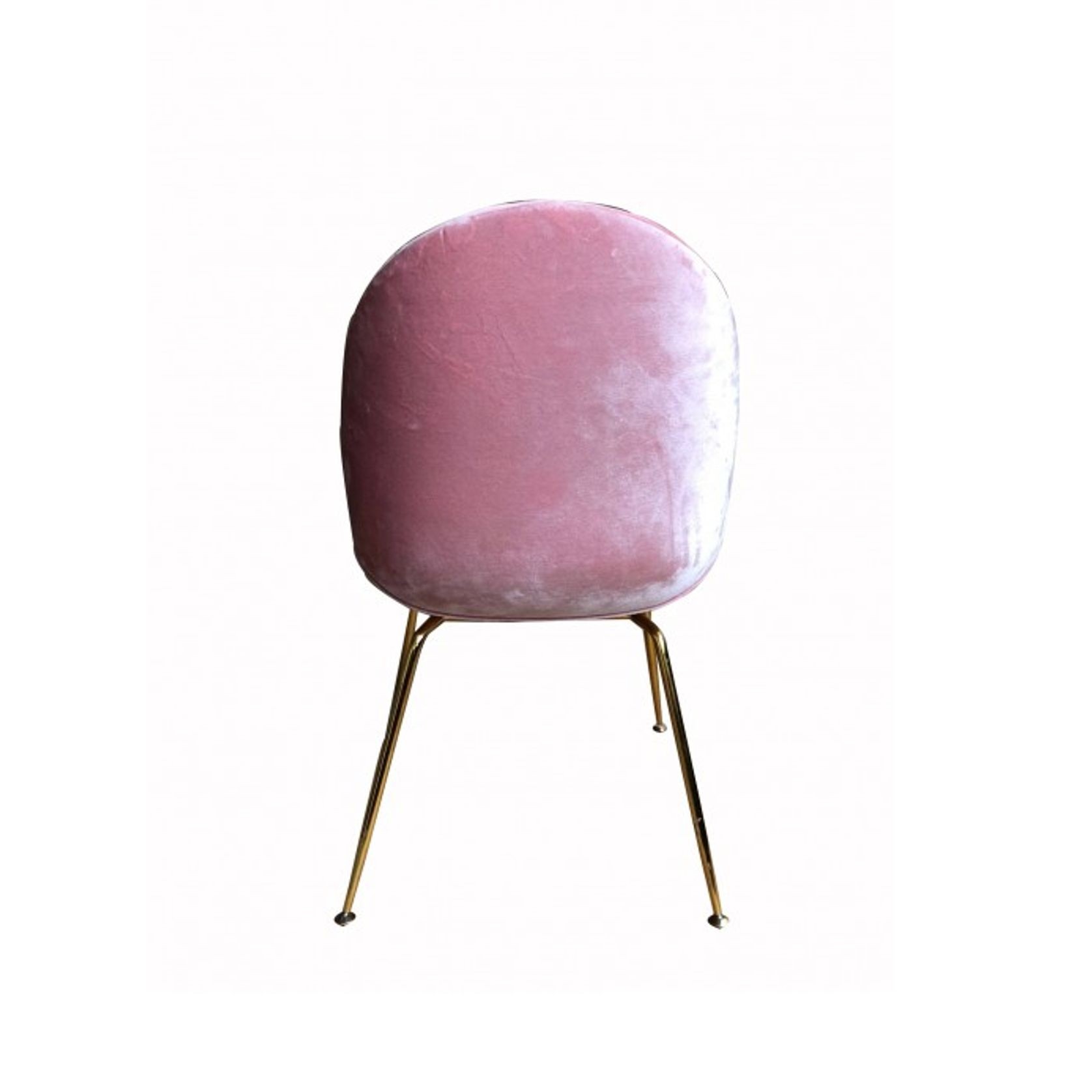 Plush Velvet Upholstered Beetle Chair gallery detail image