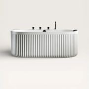 DORIA Back-to-Wall Bath with Faucet gallery detail image