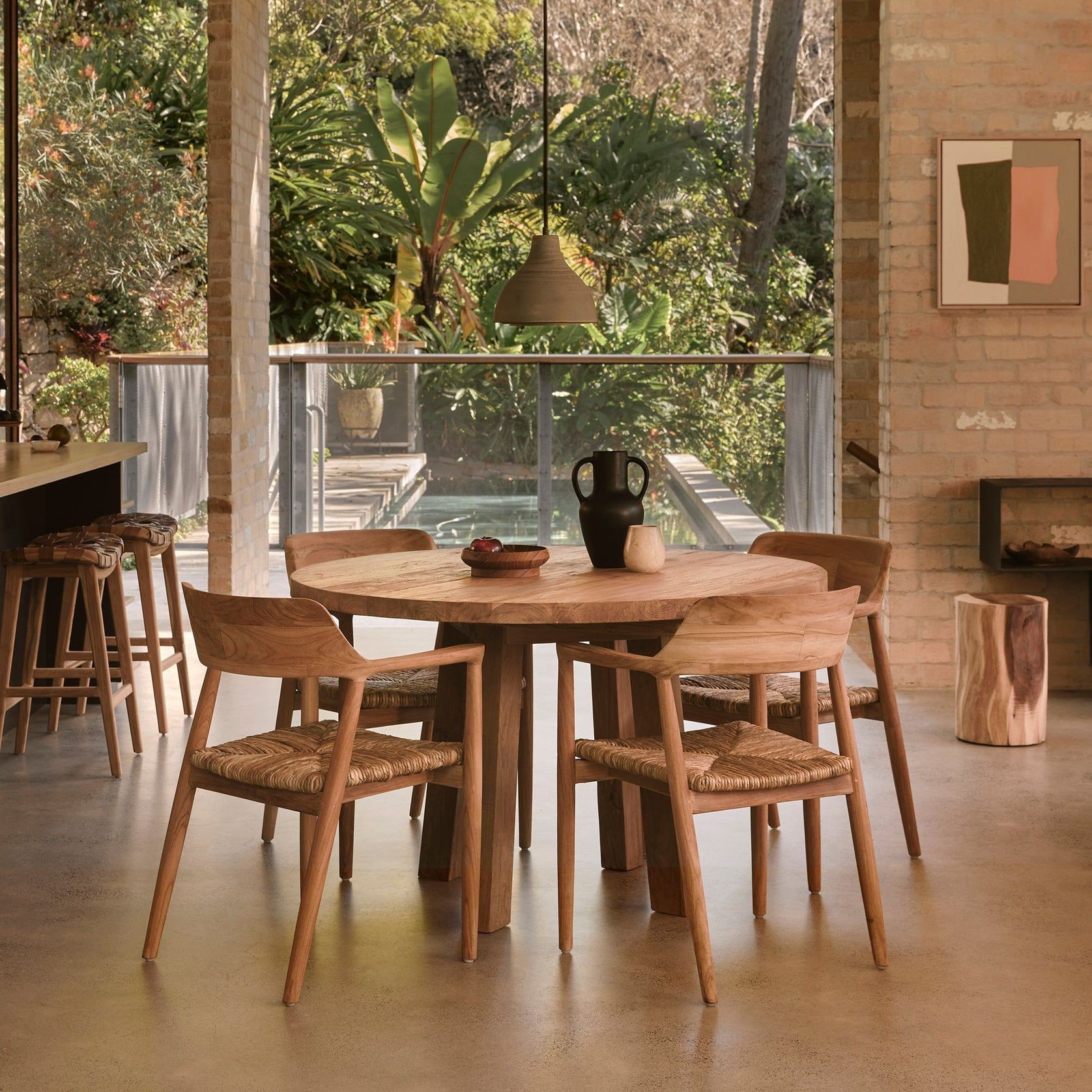 Tavla Round Dining Table gallery detail image