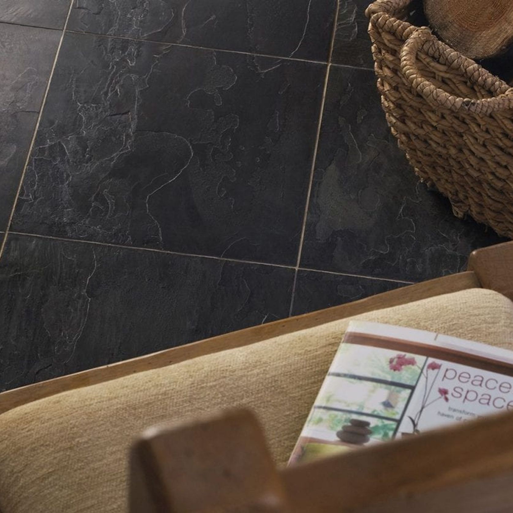Indian Black Slate Tiles gallery detail image