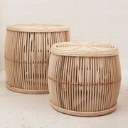 Adelphe Teak Side Table gallery detail image