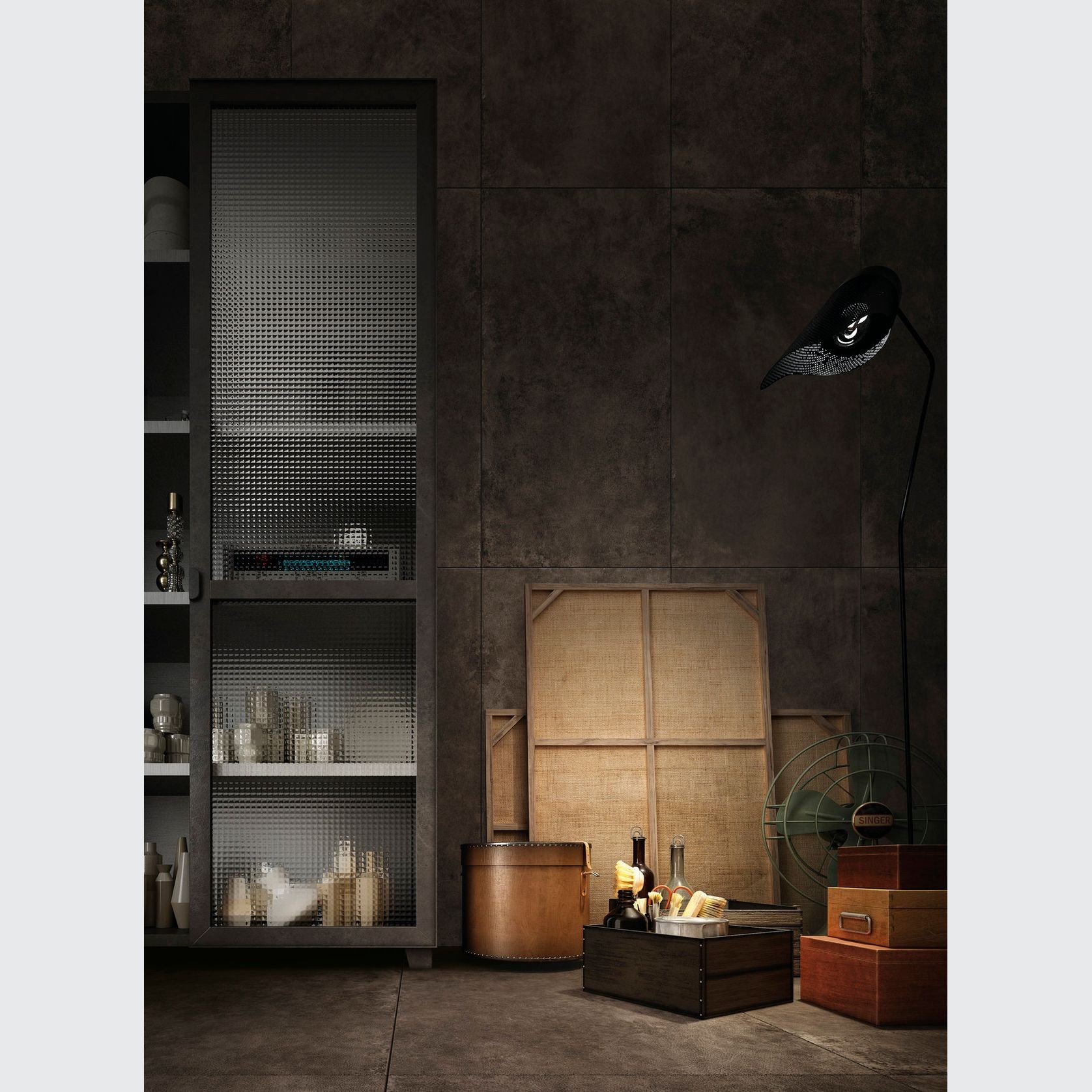 Hard Leather Diesel Living Tiles gallery detail image