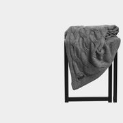 Chunky Cable Italian Cashmere Throws gallery detail image