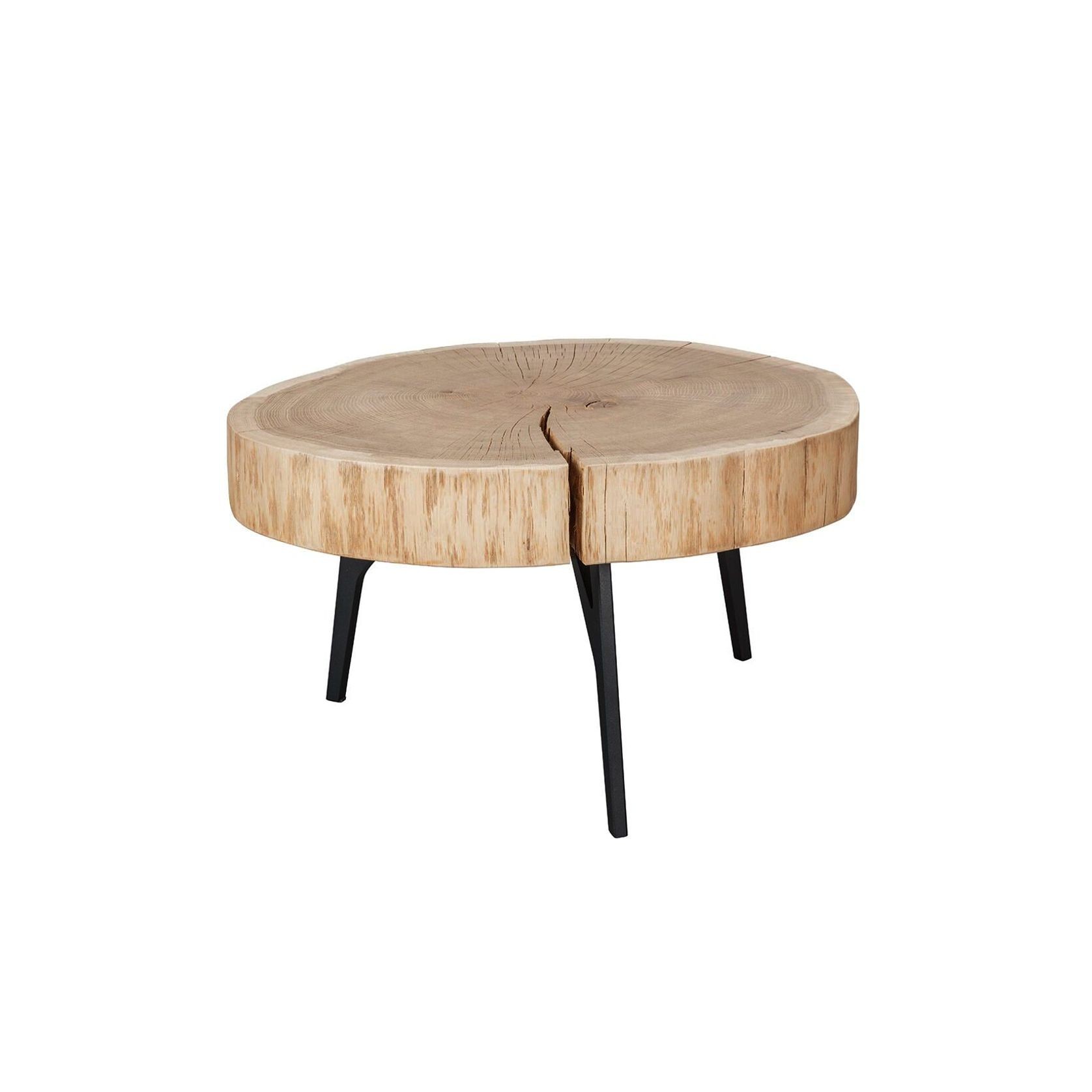 Janua | BC 05 Stomp Table | 70-80cm | Natural Oak Raw gallery detail image
