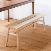 Japandi Rope Woven Dining Bench Woven gallery detail image