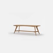 Johanna Elliptical Timber Table gallery detail image