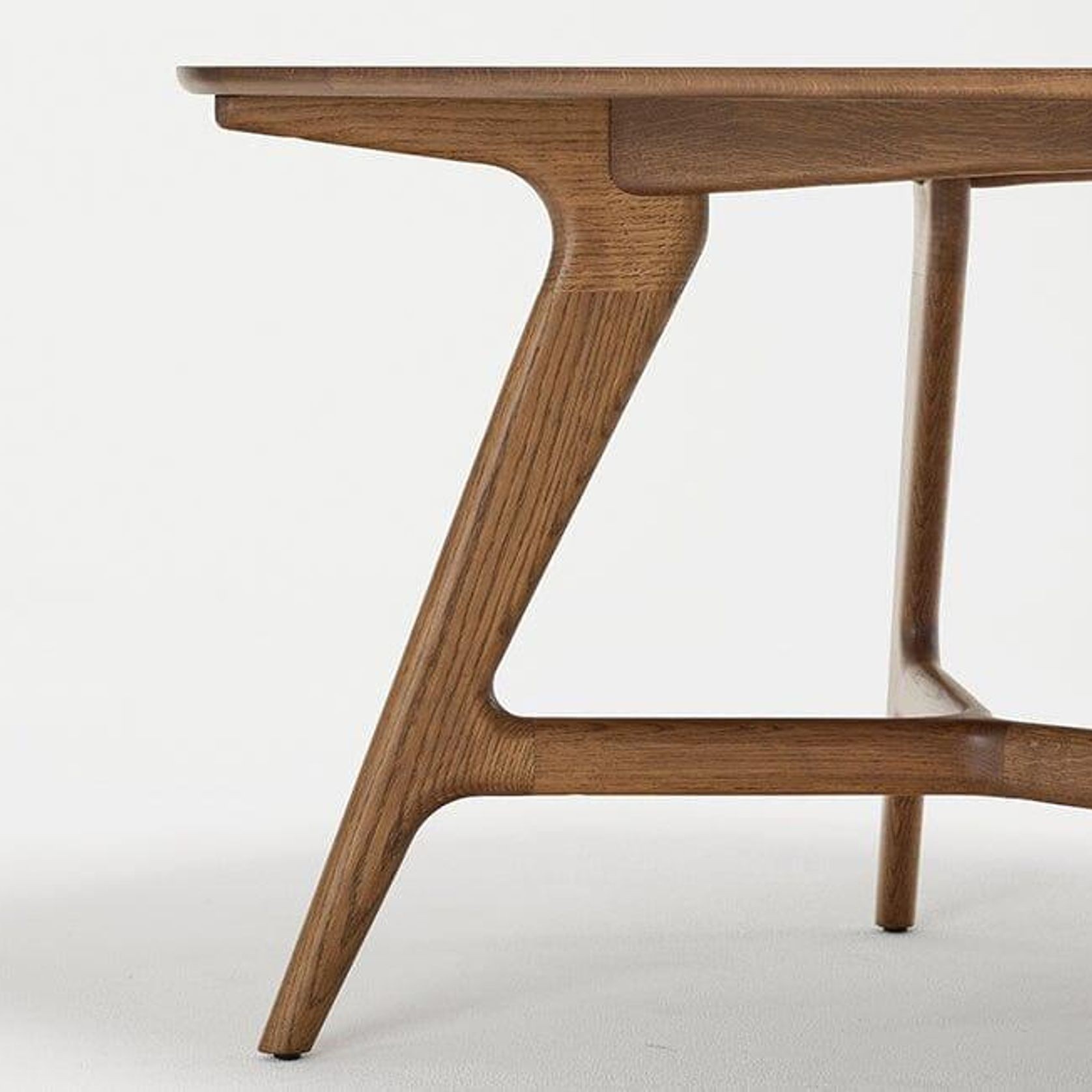 Johanna Elliptical Timber Table gallery detail image
