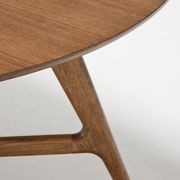 Johanna Elliptical Timber Table gallery detail image