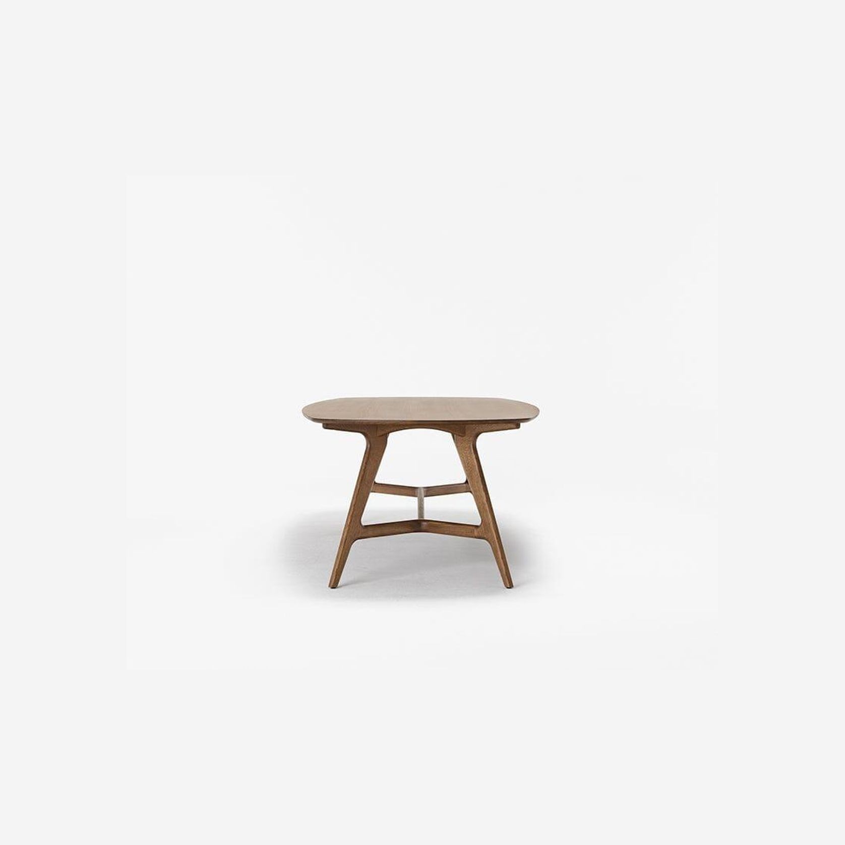 Johanna Elliptical Timber Table gallery detail image