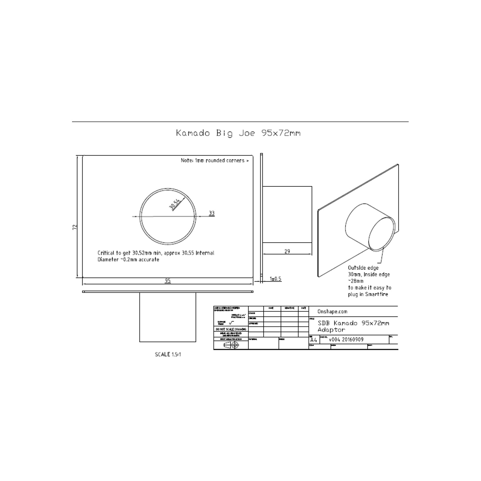 Smartfire Kamado Adaptor gallery detail image