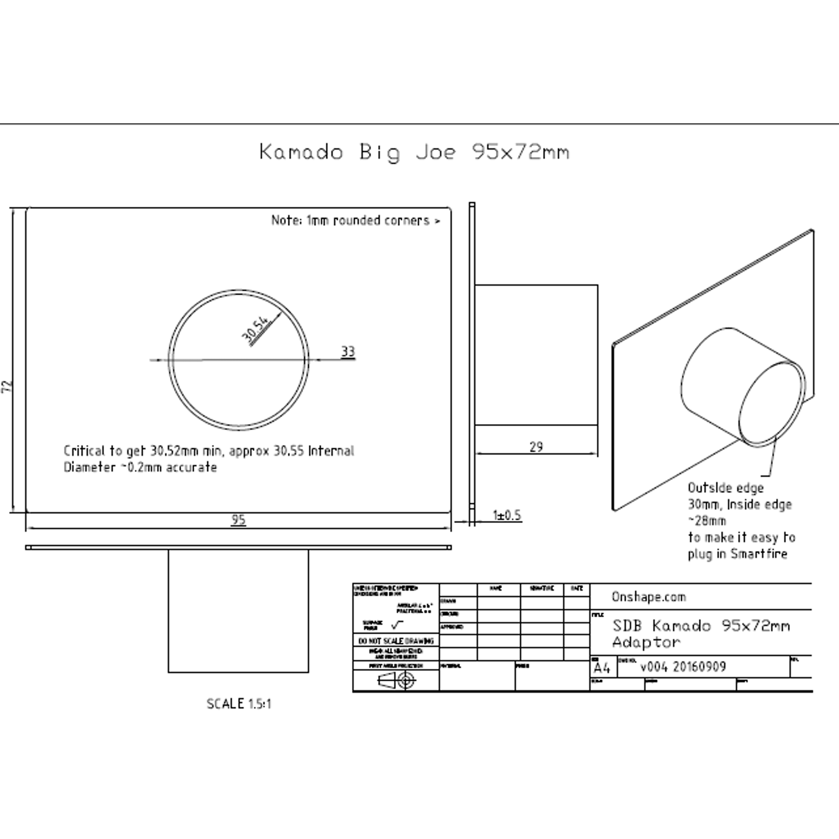 Smartfire Kamado Adaptor gallery detail image