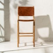 Kelile Leather Barstool gallery detail image