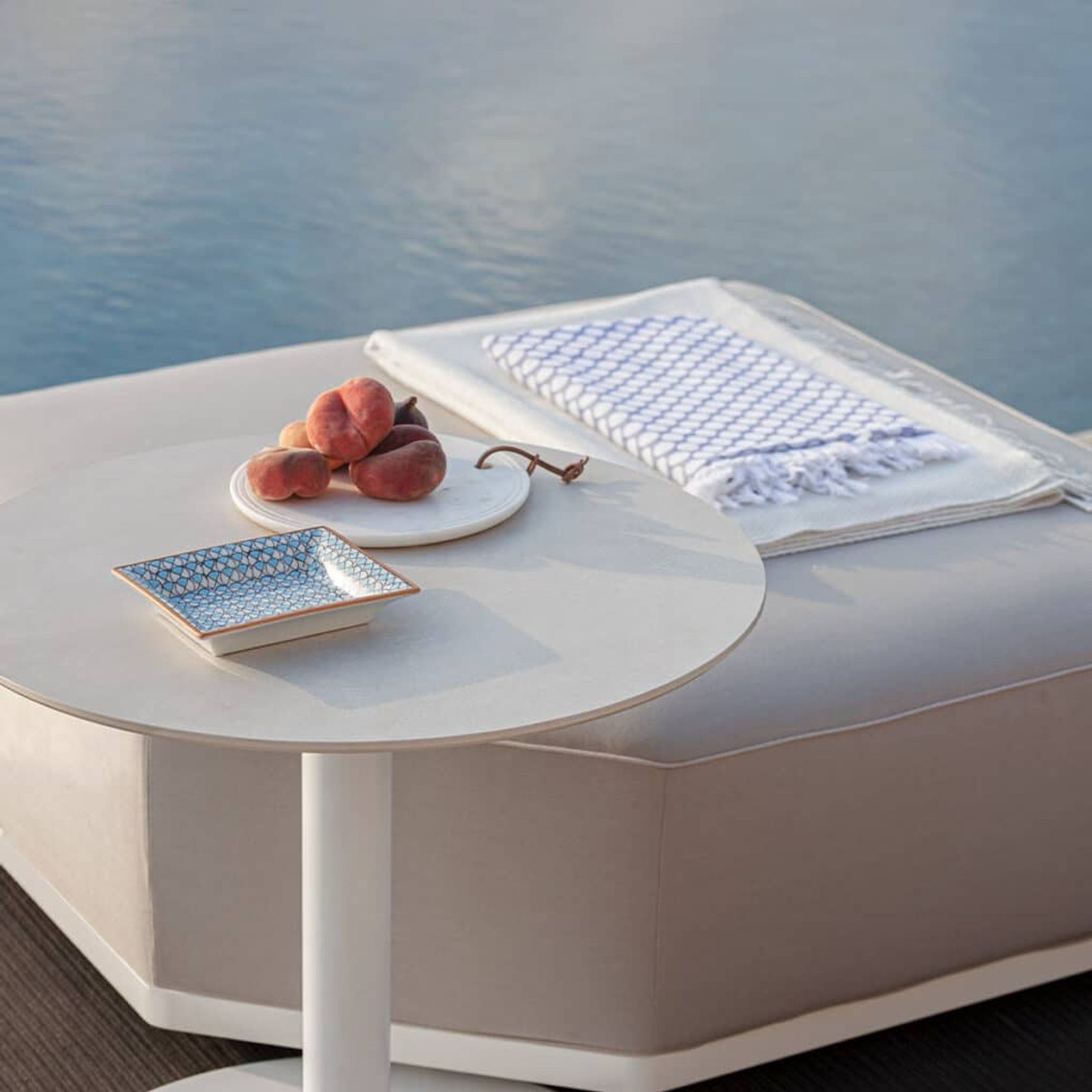 Laguna Module 12 Outdoor Ottoman by Atmosphera gallery detail image