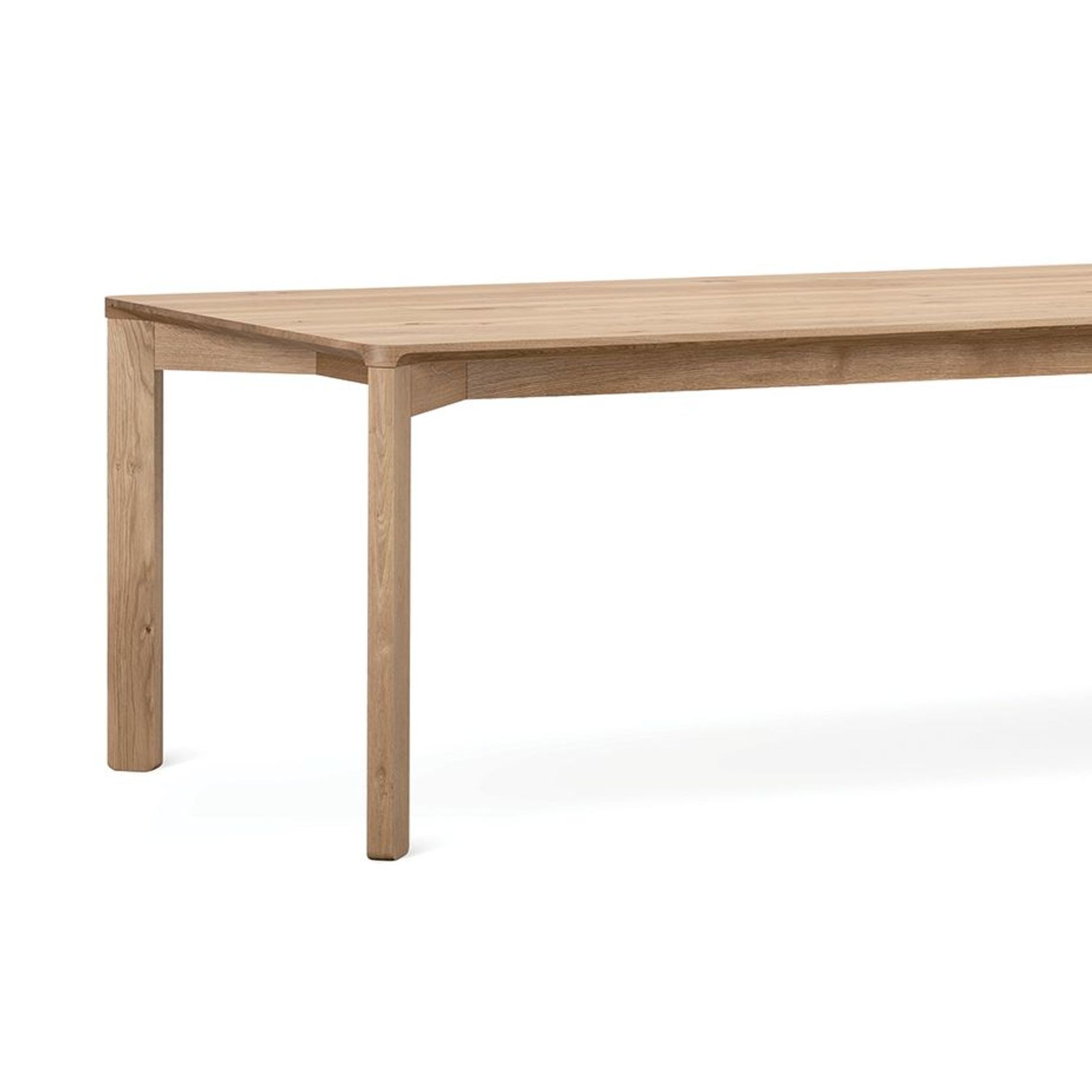 Lasu Dining Table - Natural Oak - by TON gallery detail image