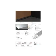 Micro-Perforated Aluminium LED Channel 45­° gallery detail image