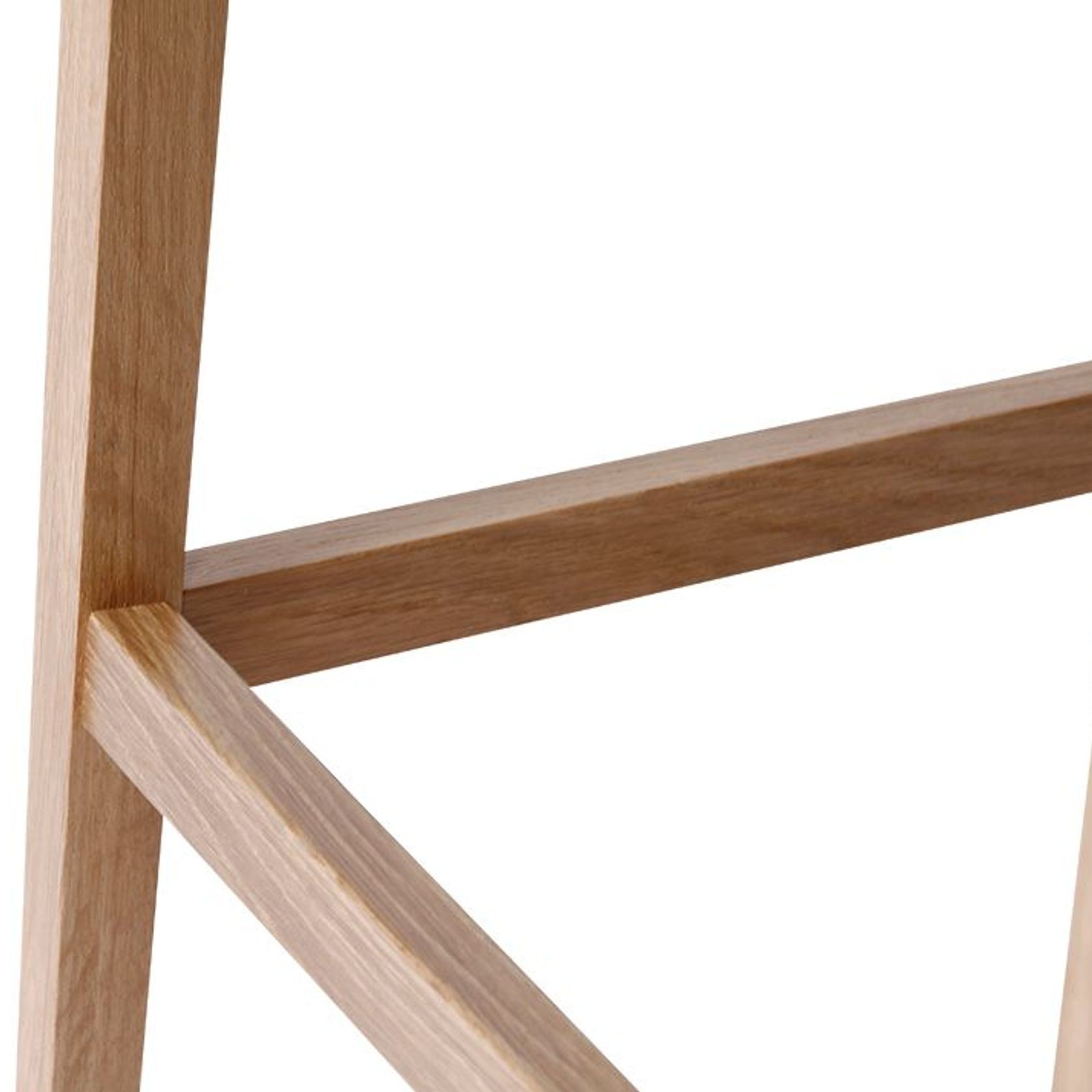 Stockholm Kitchen Stool - Natural Oak - by TON gallery detail image